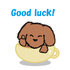 teacup poodle sticker #5203172