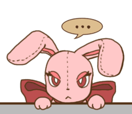 Tsundere rabbit and cat Azatoi sticker #5203285