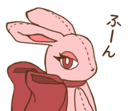 Tsundere rabbit and cat Azatoi sticker #5203288