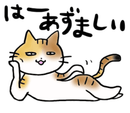 Native of Hokkaido tortoiseshell cat sticker #5203557