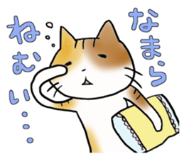 Native of Hokkaido tortoiseshell cat sticker #5203571