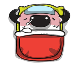 crazy buff sticker #5203909