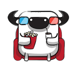 crazy buff sticker #5203918