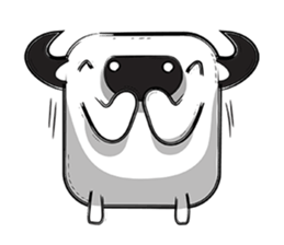 crazy buff sticker #5203921