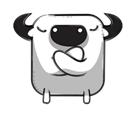 crazy buff sticker #5203932