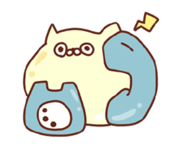 Oh! mochi cats sticker #5204128