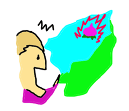 MOMOTARO KARATE japanese story sticker #5204583