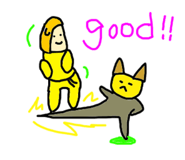 MOMOTARO KARATE japanese story sticker #5204608