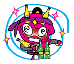 party Ninja sticker #5204629