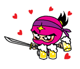 party Ninja sticker #5204630