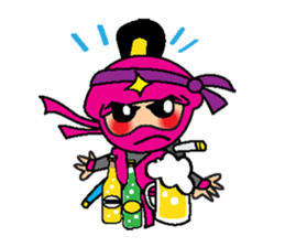 party Ninja sticker #5204639