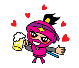 party Ninja sticker #5204640