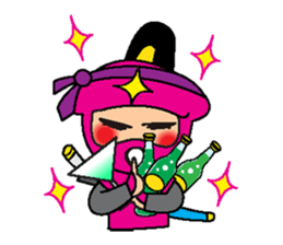 party Ninja sticker #5204641
