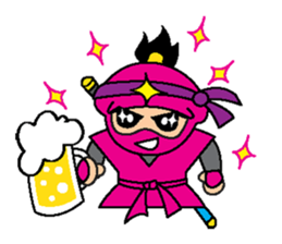 party Ninja sticker #5204646