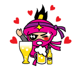 party Ninja sticker #5204648