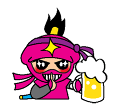 party Ninja sticker #5204649