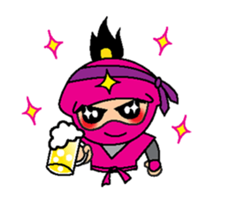 party Ninja sticker #5204651