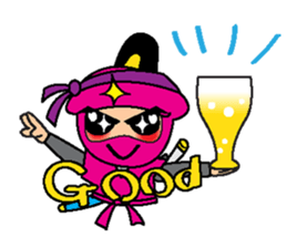 party Ninja sticker #5204655