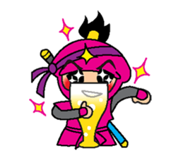 party Ninja sticker #5204659