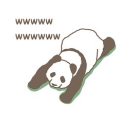 A little funny panda sticker #5205026