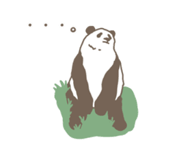 A little funny panda sticker #5205037