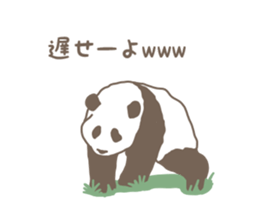 A little funny panda sticker #5205056