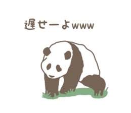 A little funny panda sticker #5205056