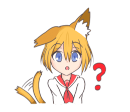 Eclair & Friends, The Cute Cat Girls! sticker #5205863