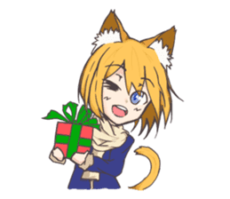 Eclair & Friends, The Cute Cat Girls! sticker #5205866