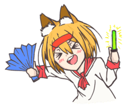 Eclair & Friends, The Cute Cat Girls! sticker #5205867