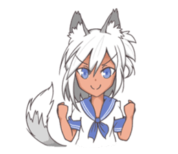 Eclair & Friends, The Cute Cat Girls! sticker #5205868