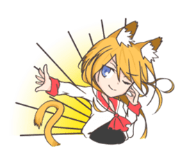 Eclair & Friends, The Cute Cat Girls! sticker #5205869