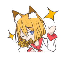 Eclair & Friends, The Cute Cat Girls! sticker #5205870