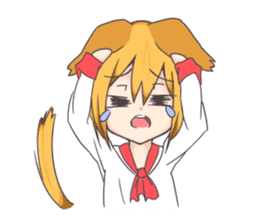 Eclair & Friends, The Cute Cat Girls! sticker #5205874