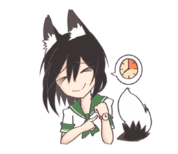 Eclair & Friends, The Cute Cat Girls! sticker #5205879