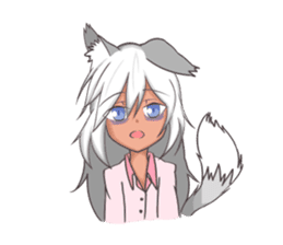 Eclair & Friends, The Cute Cat Girls! sticker #5205880