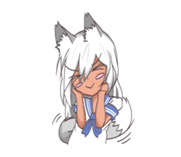 Eclair & Friends, The Cute Cat Girls! sticker #5205882