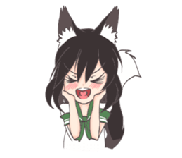 Eclair & Friends, The Cute Cat Girls! sticker #5205883