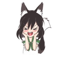 Eclair & Friends, The Cute Cat Girls! sticker #5205883