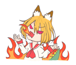 Eclair & Friends, The Cute Cat Girls! sticker #5205889