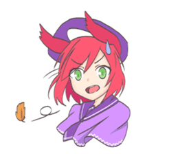 Eclair & Friends, The Cute Cat Girls! sticker #5205892