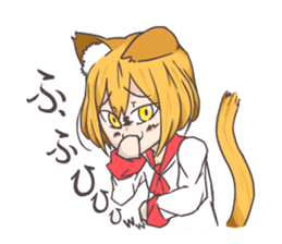 Eclair & Friends, The Cute Cat Girls! sticker #5205893