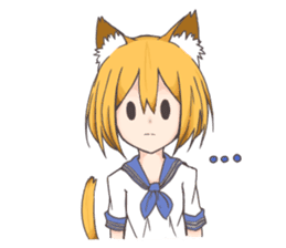 Eclair & Friends, The Cute Cat Girls! sticker #5205898