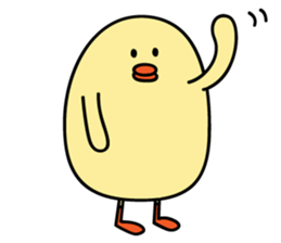 Mr.chick"HIYOKO-san" sticker #5205823