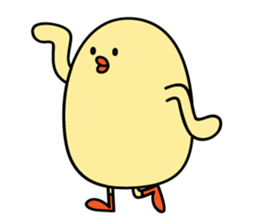 Mr.chick"HIYOKO-san" sticker #5205824