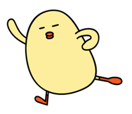 Mr.chick"HIYOKO-san" sticker #5205826