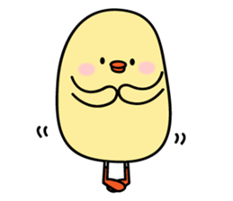 Mr.chick"HIYOKO-san" sticker #5205840