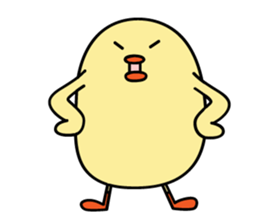 Mr.chick"HIYOKO-san" sticker #5205842