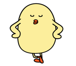Mr.chick"HIYOKO-san" sticker #5205843