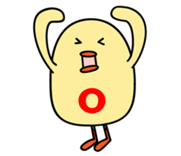 Mr.chick"HIYOKO-san" sticker #5205846